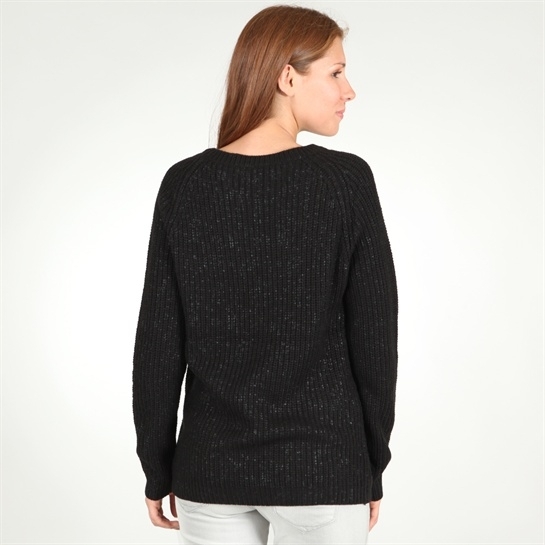 Pimkie fekete kötött pulóver 2012 fotója
