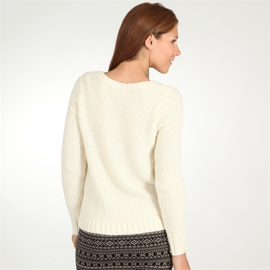 Pimkie fehér kötött pulóver 2012 fotója