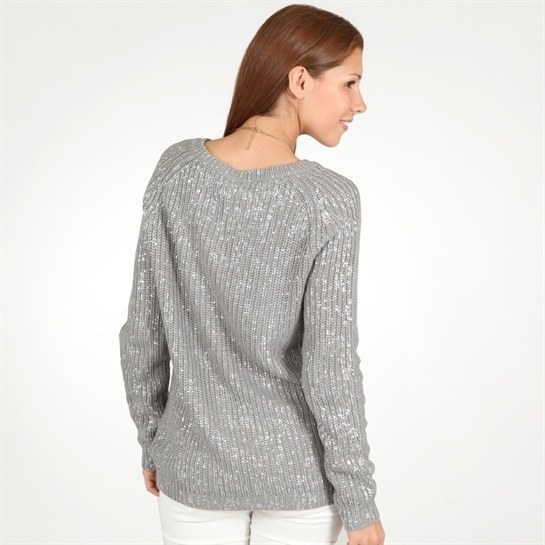 Pimkie ezüstszálas szürke pulóver 2012 fotója