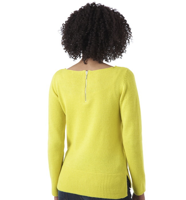Promod sárga kötött pulóver 2012 fotója