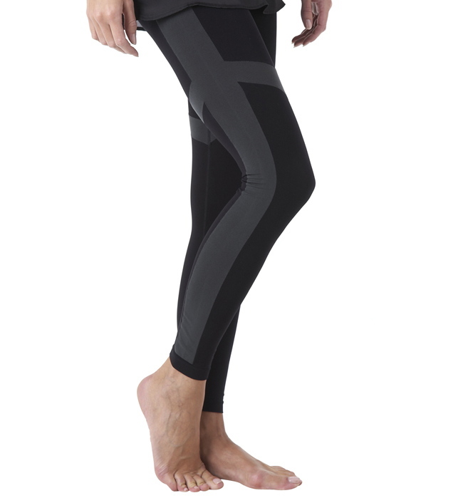 Promod fekete-szürke leggings fotója