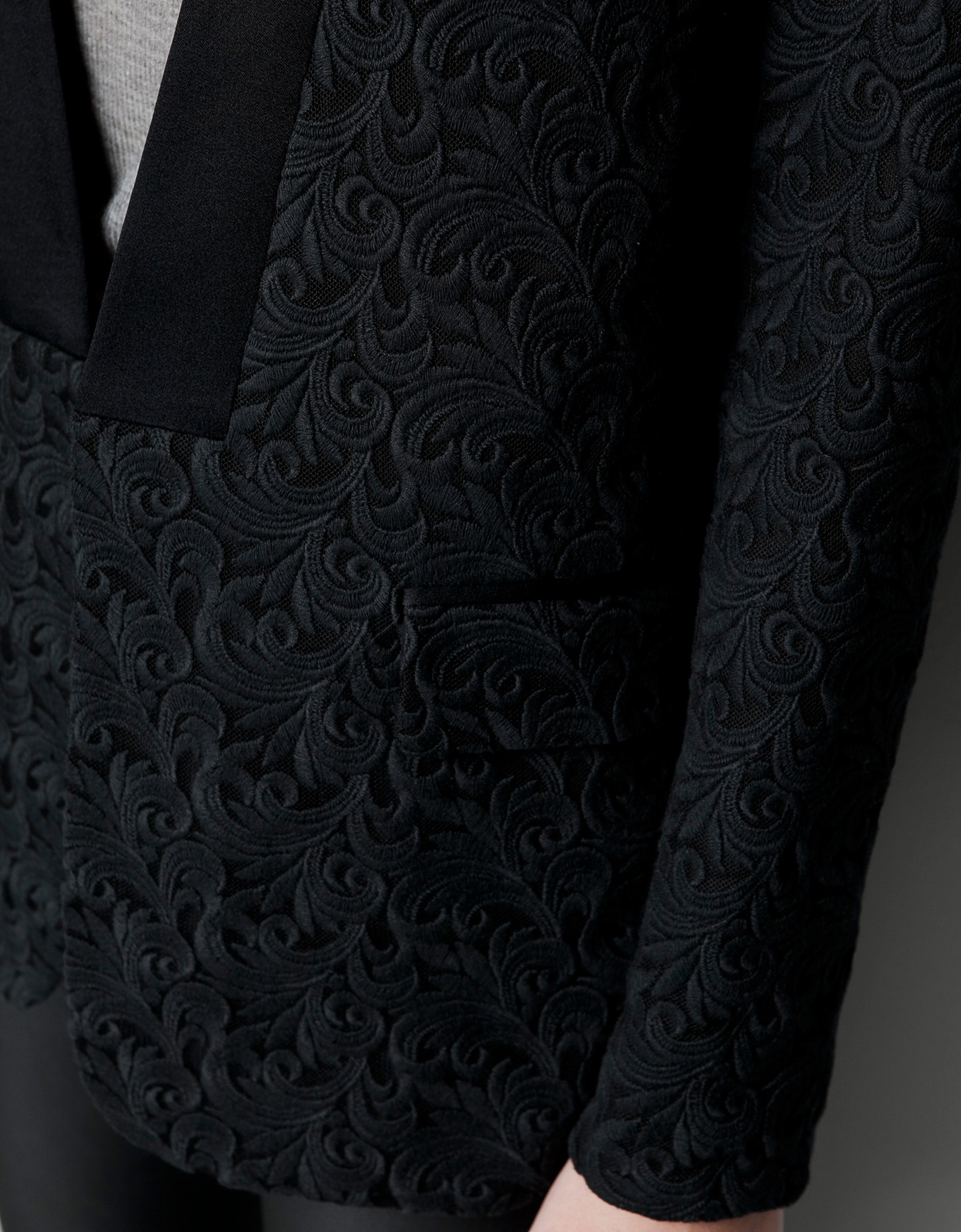Zara fekete blézer 2012.10.21 #20208 fotója