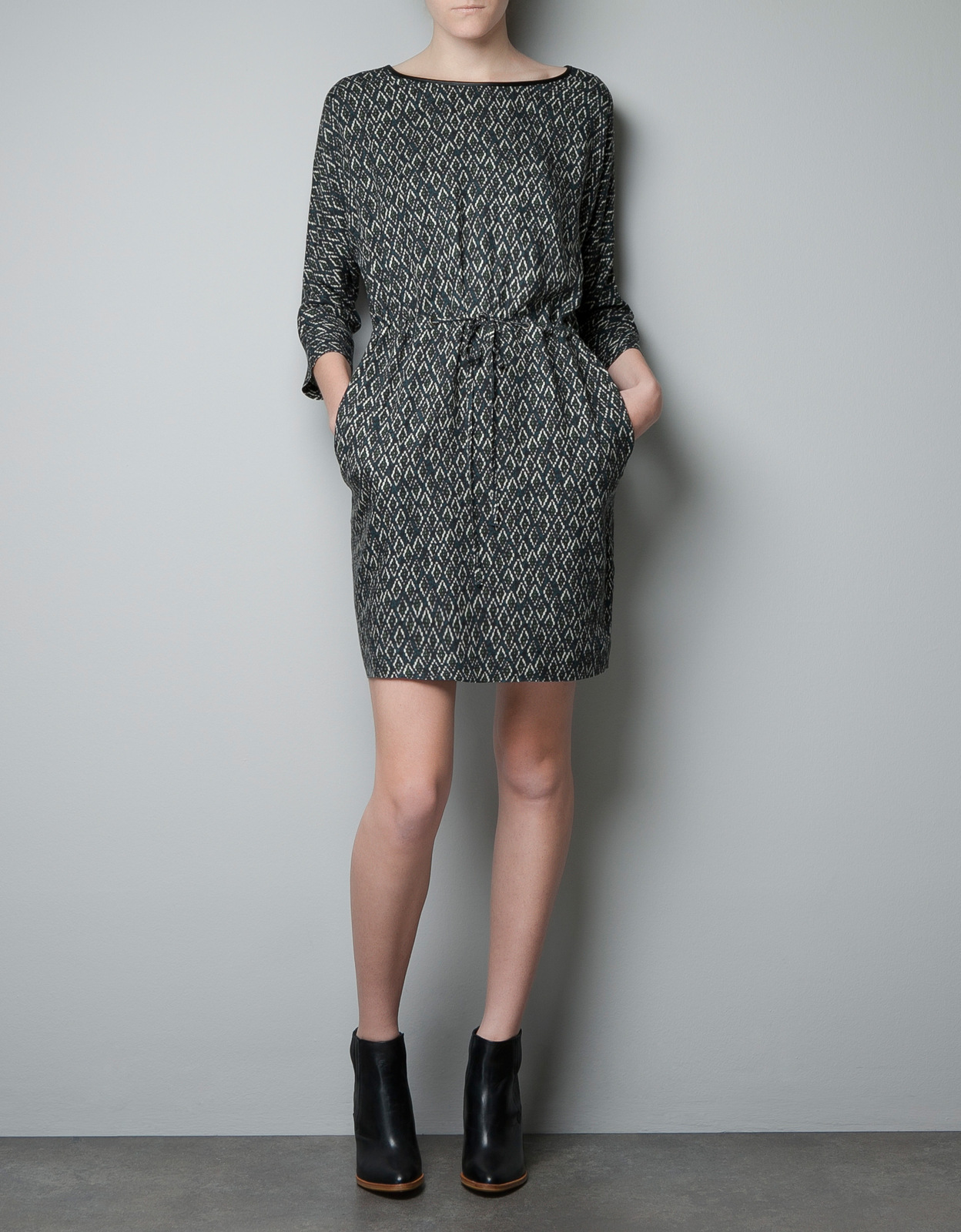 Zara mintás ruha 2012.10.21 fotója
