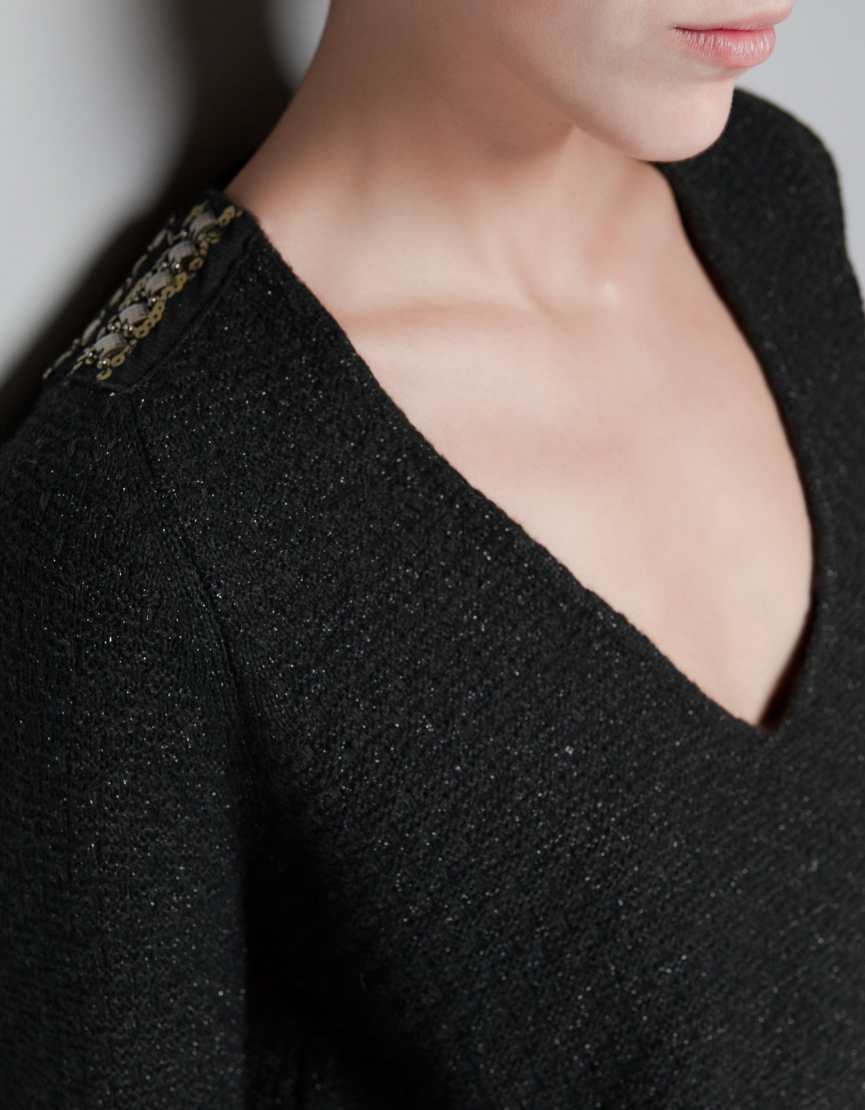 Zara fekete pulóver 2012.10.21 fotója