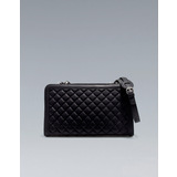Zara fekete steppelt táska 