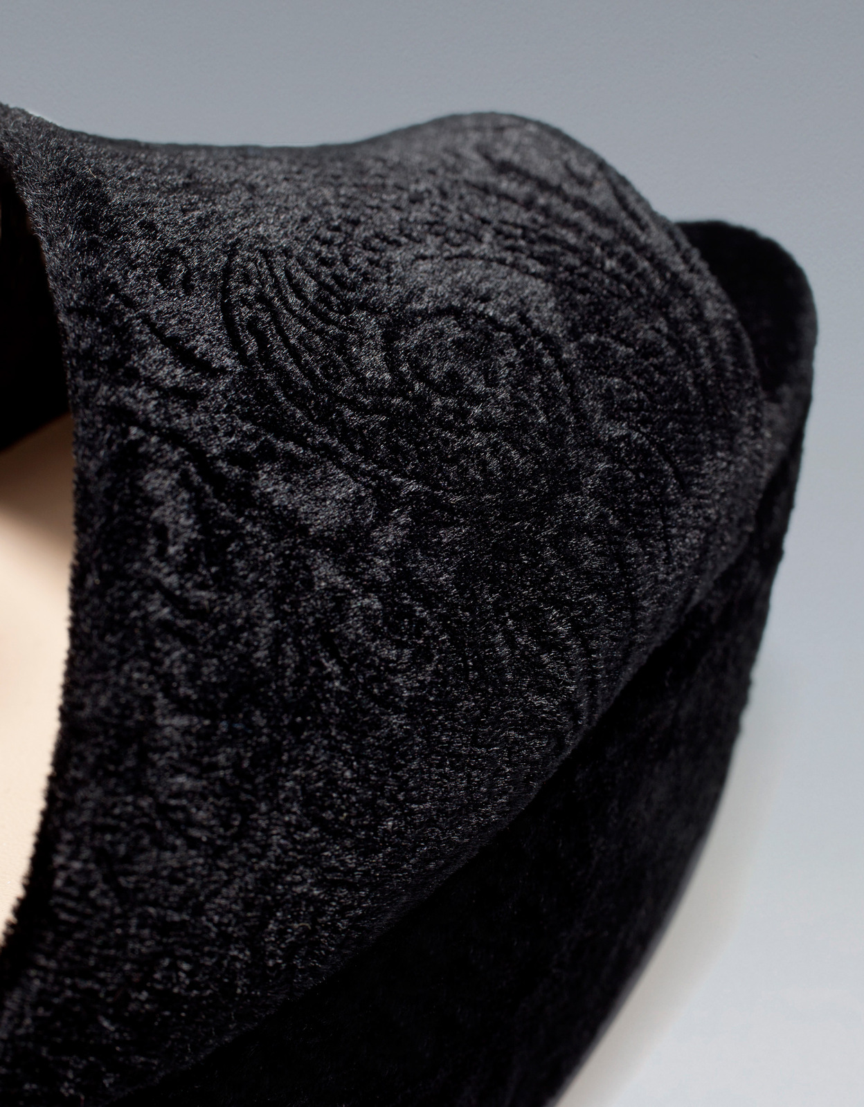 Zara fekete bársony szandál 2012.10.20 #20473 fotója
