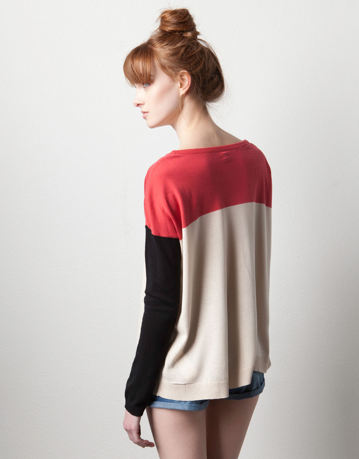 Pull and Bear női oversize pulóver 2012 fotója
