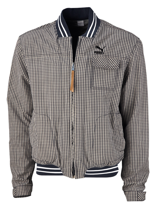 Puma kockás textil dzseki fotója
