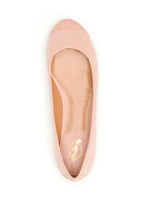 Stradivarius halvány rózsaszín balerina cipő