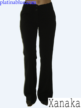 Platinablue fekete elegáns nadrág fotója