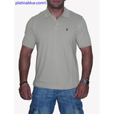 Platinablue férfi rövid ujjú póló