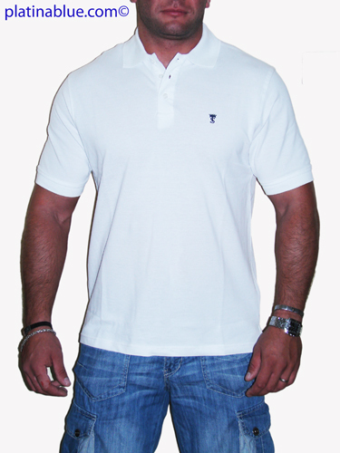 Platinablue fehér ruházat póló fotója