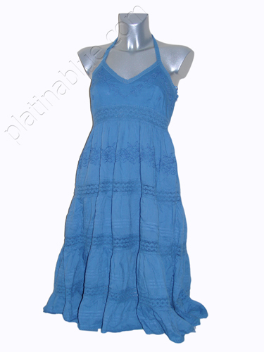 Platinablue kék női ruha fotója