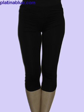 Platinablue fekete leggings női nadrág fotója