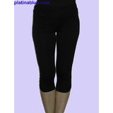 Platinablue fekete leggings női nadrág