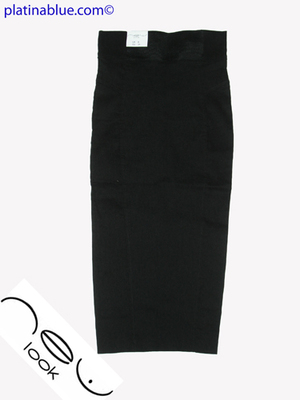 Platinablue fekete női ceruza ruházat szoknya