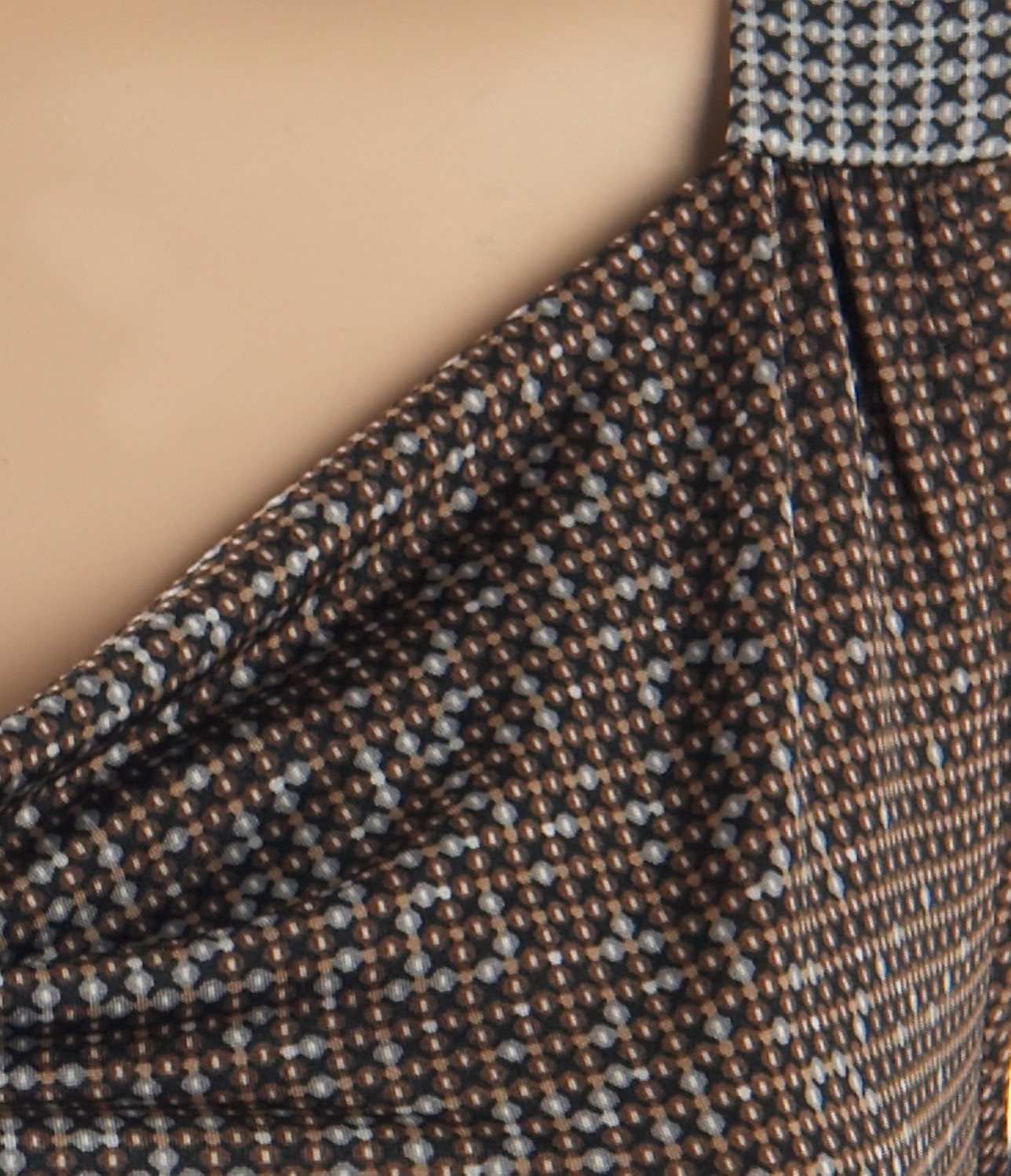 Camaieu barna ruházat mintás top top 2013.2.6 fotója
