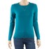 Camaieu kék márkás divatos pulóver