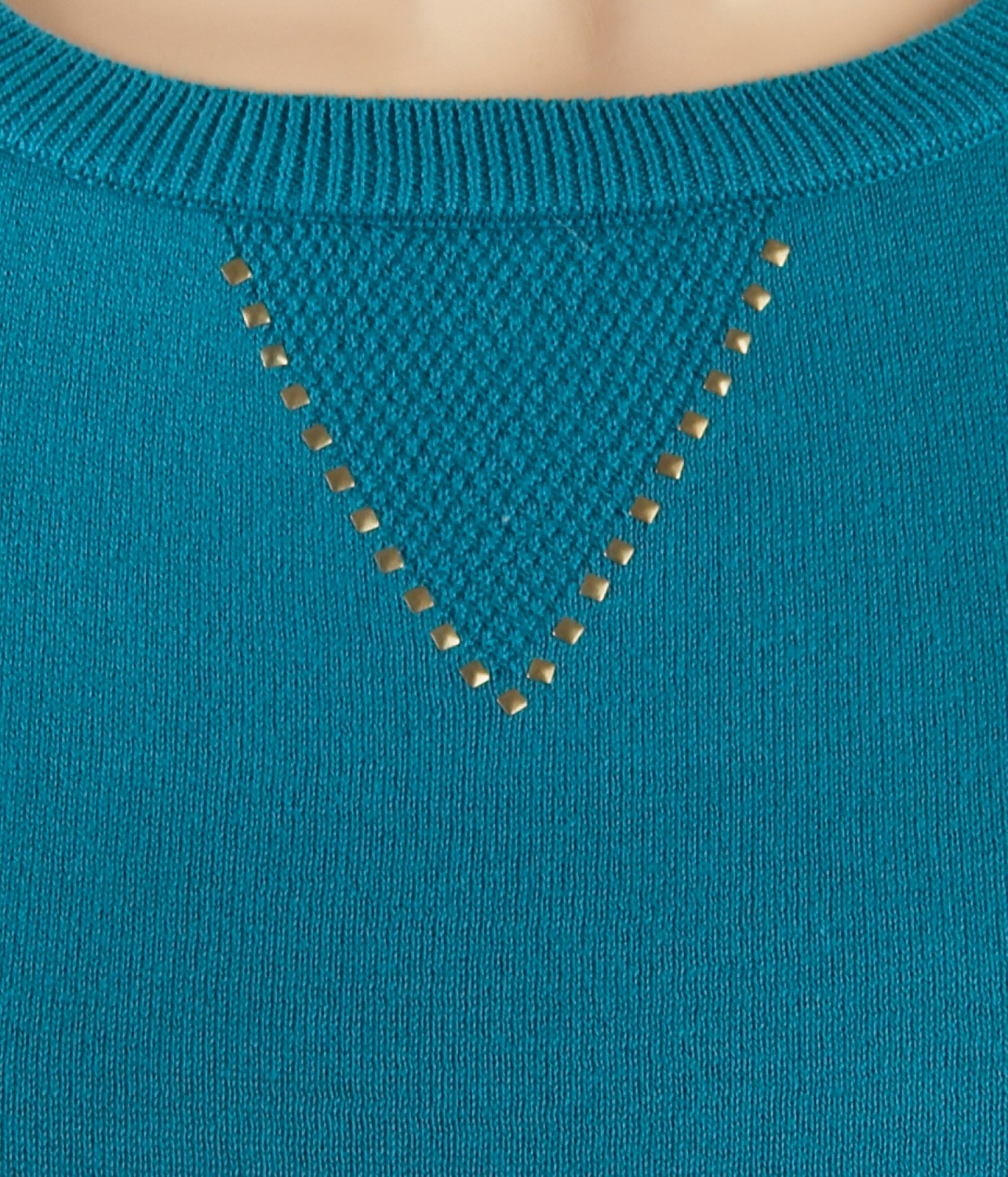 Camaieu kék márkás divatos pulóver 2013.2.6 fotója