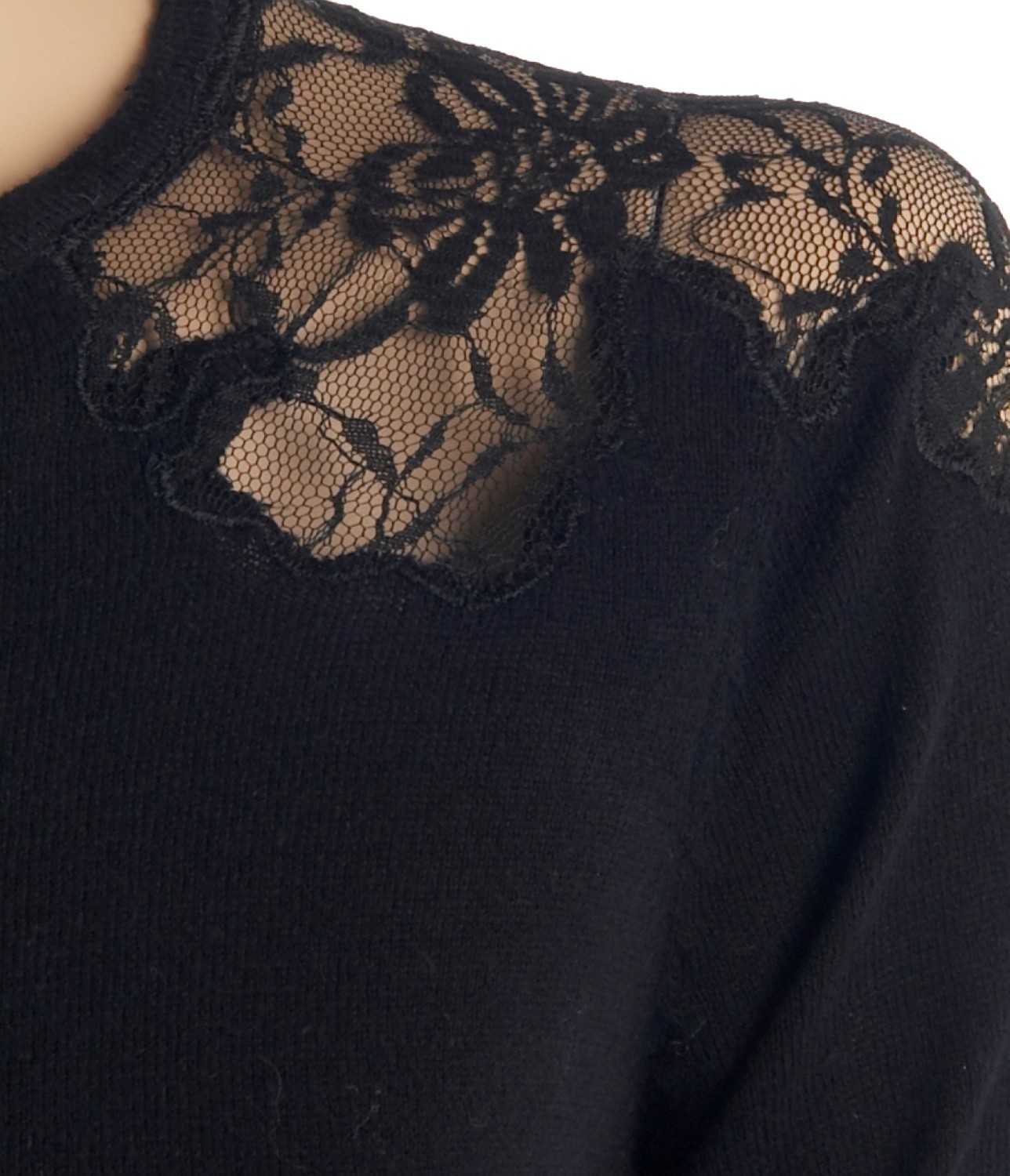Camaieu fekete divatos pulóver 2013.2.6 fotója