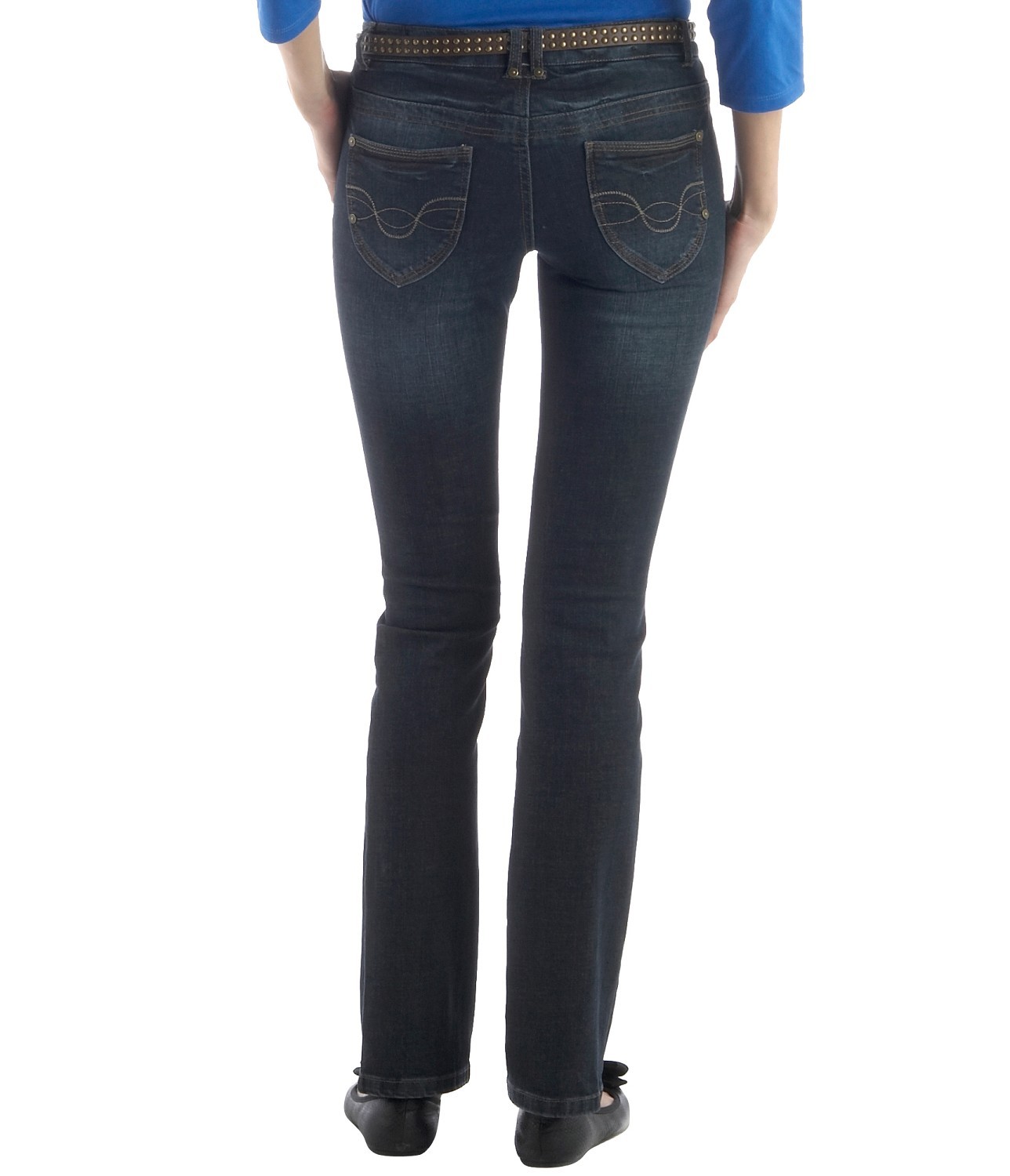 Camaieu kék farmer márkás női nadrág 2013 fotója