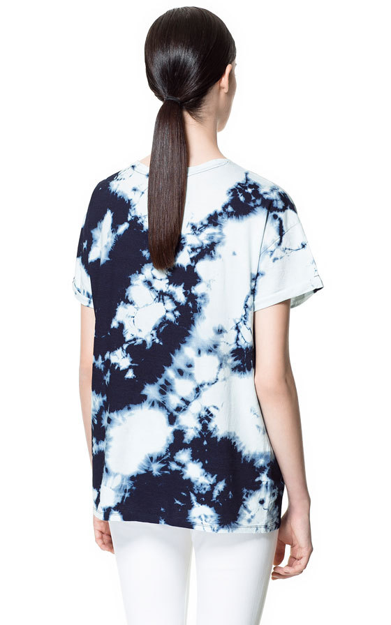 Zara batikolt T-shirt 2013.6.5 fotója