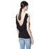 Zara fekete nyitott hátú póló