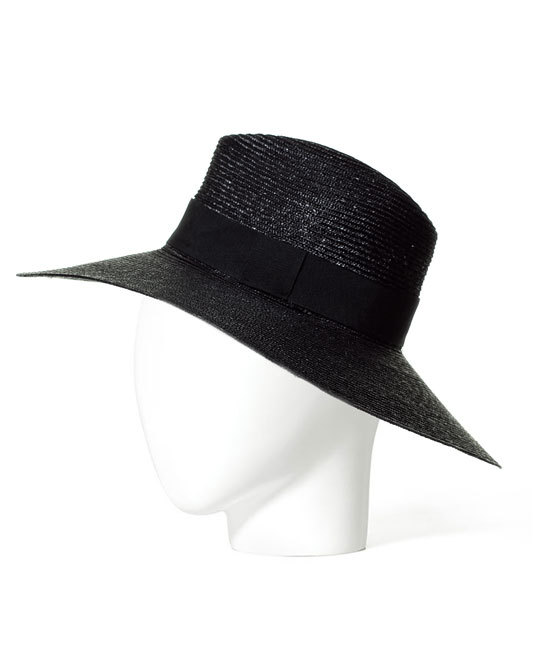 Zara fekete széles karimájú kalap fotója