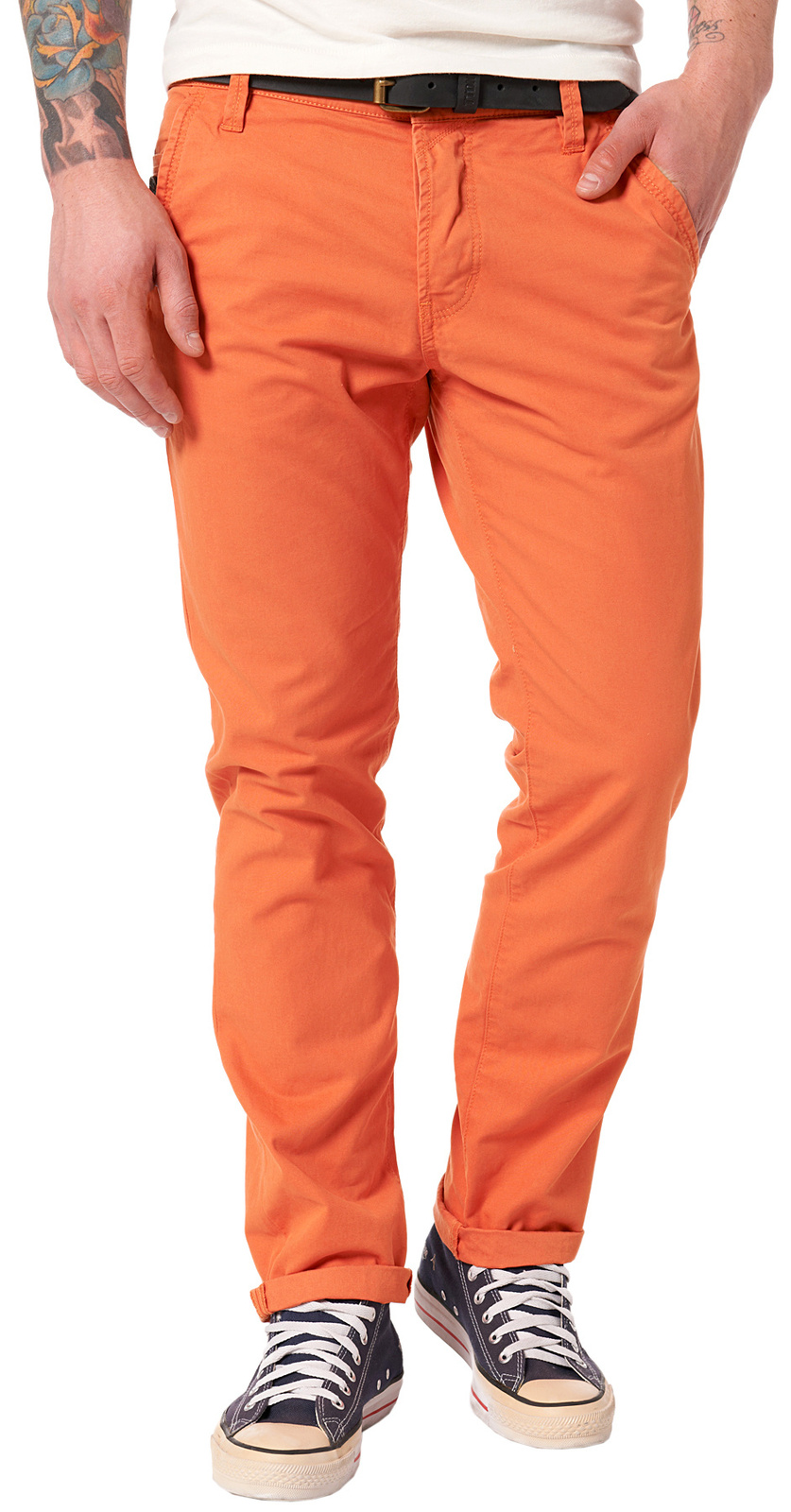 Tom Tailor narancs színű chino nadrág fotója