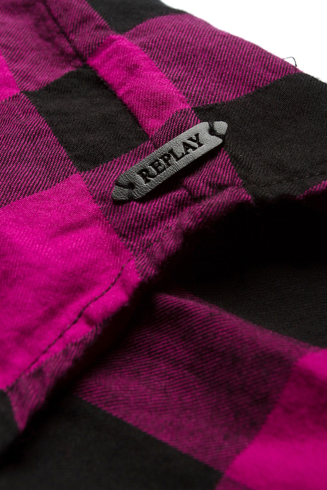 Replay pink-fekete kockás ing 2013.5.13 #38831 fotója