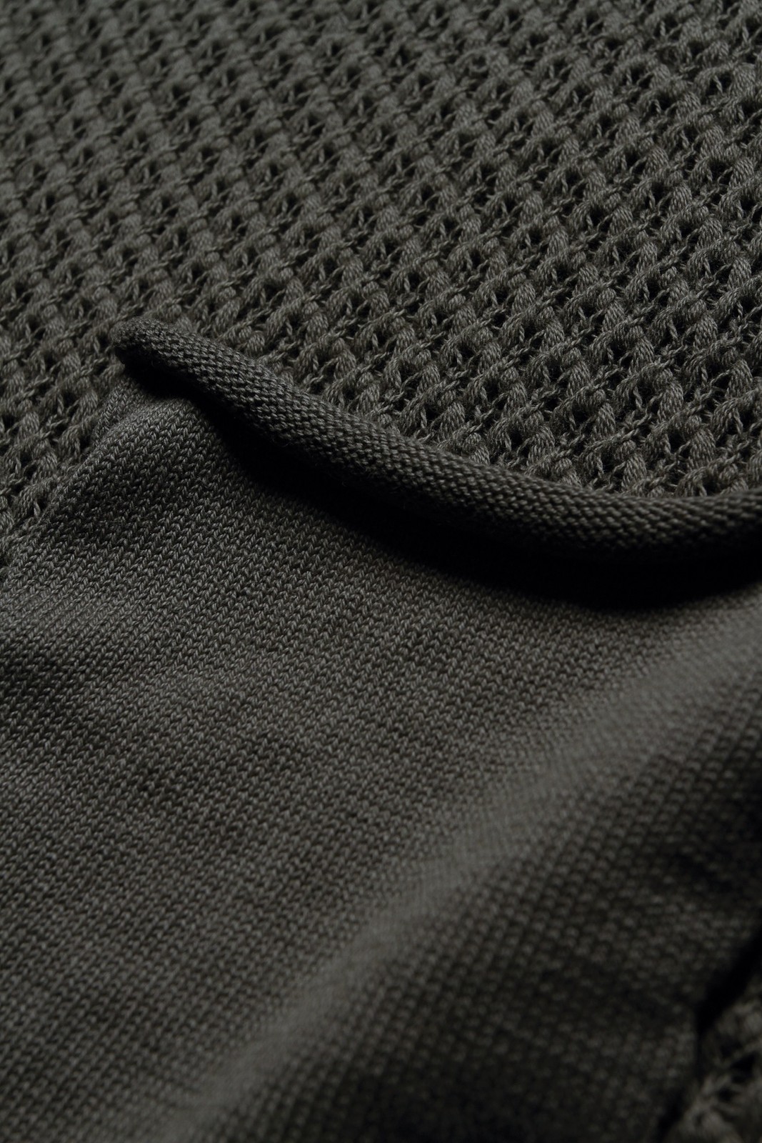 Replay szürke kötött zsebes pulóver 2013 fotója