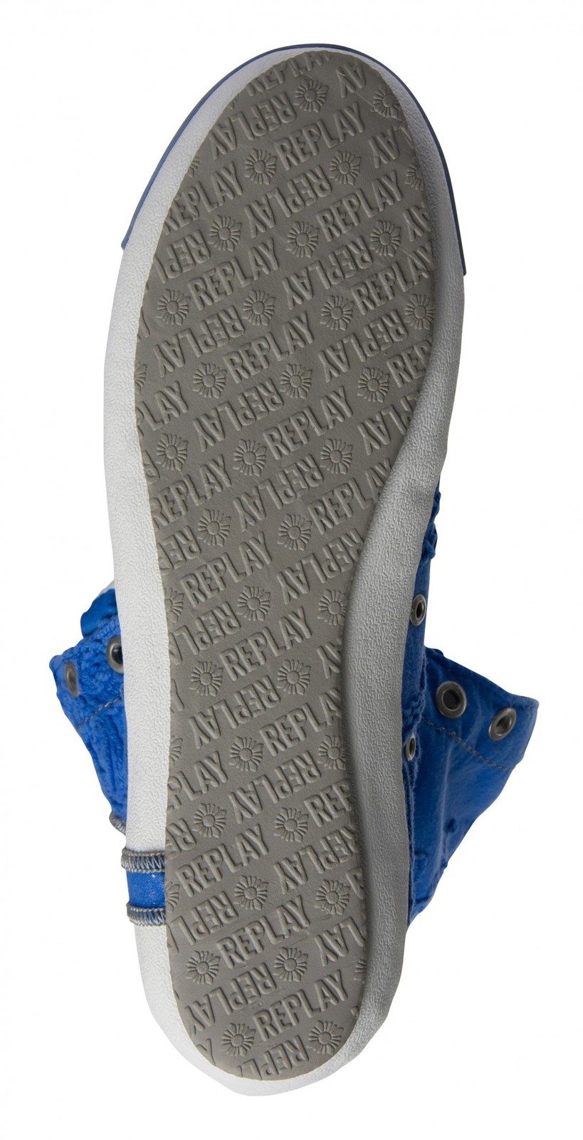 Replay kék csíkos magasszárú tornacipő 2013.4.12 #39338 fotója