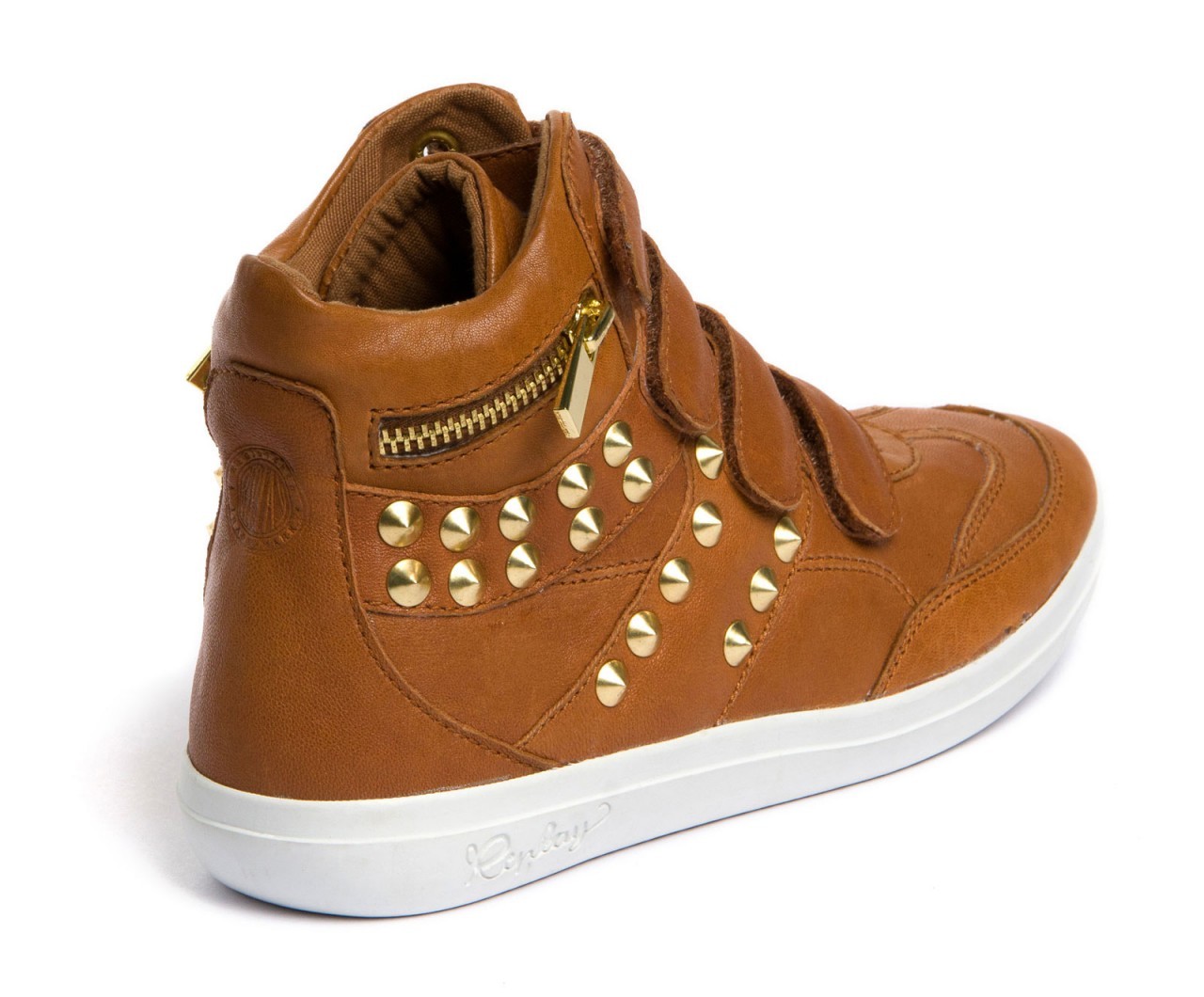 Replay barna sneaker arany szegecsekkel 2013.4.12 fotója