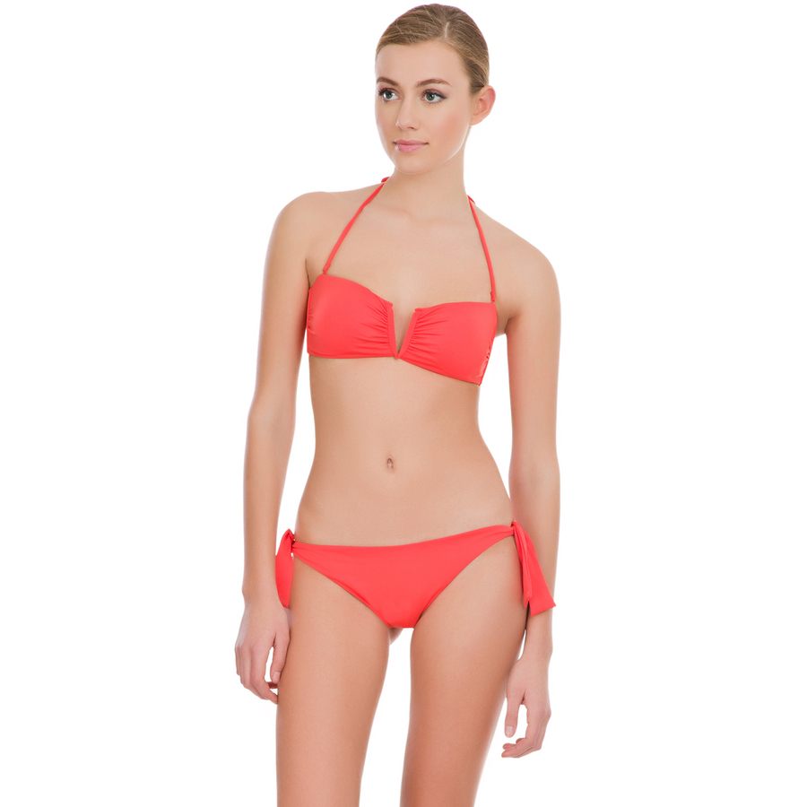 Women' Secret piros oldaltkötős bikini alsó 2013 fotója