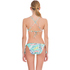 Women' Secret mintás keresztpántos háromszög bikini top