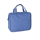 Women' Secret pöttyös kék kozmetikai táska