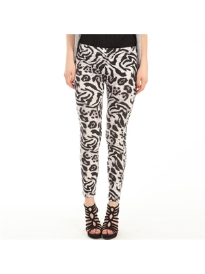 Pimkie leopárd és zebra mintás leggings