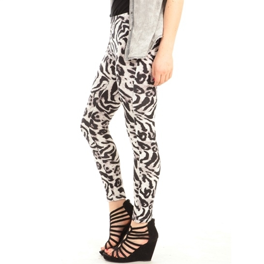 Pimkie leopárd és zebra mintás leggings 2013.4.10 #36765 fotója