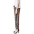 Zara párducmintás oldalt csíkos nadrág 