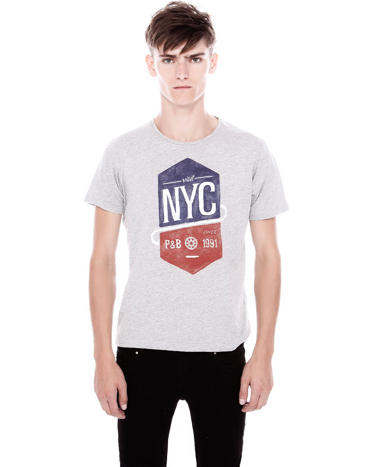 Pull and Bear NYC T-shirt fotója