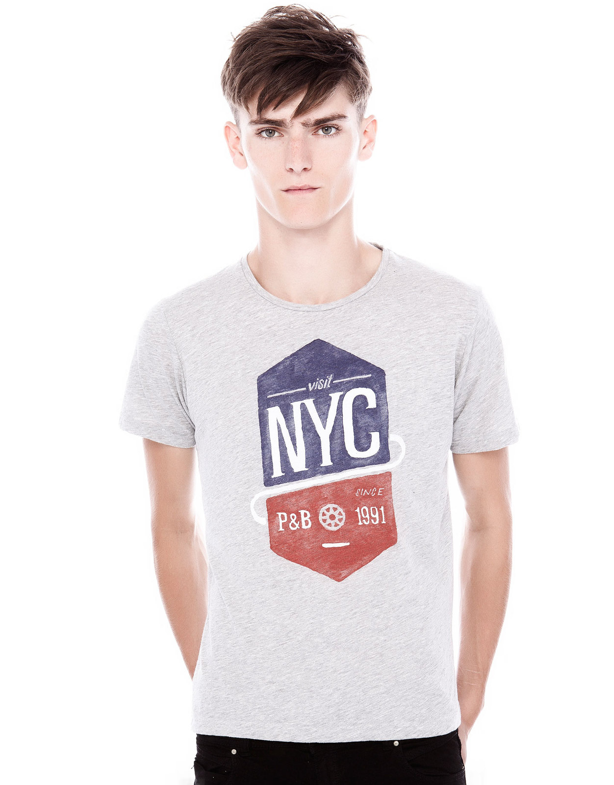 Pull and Bear NYC T-shirt 2013.11.2 fotója