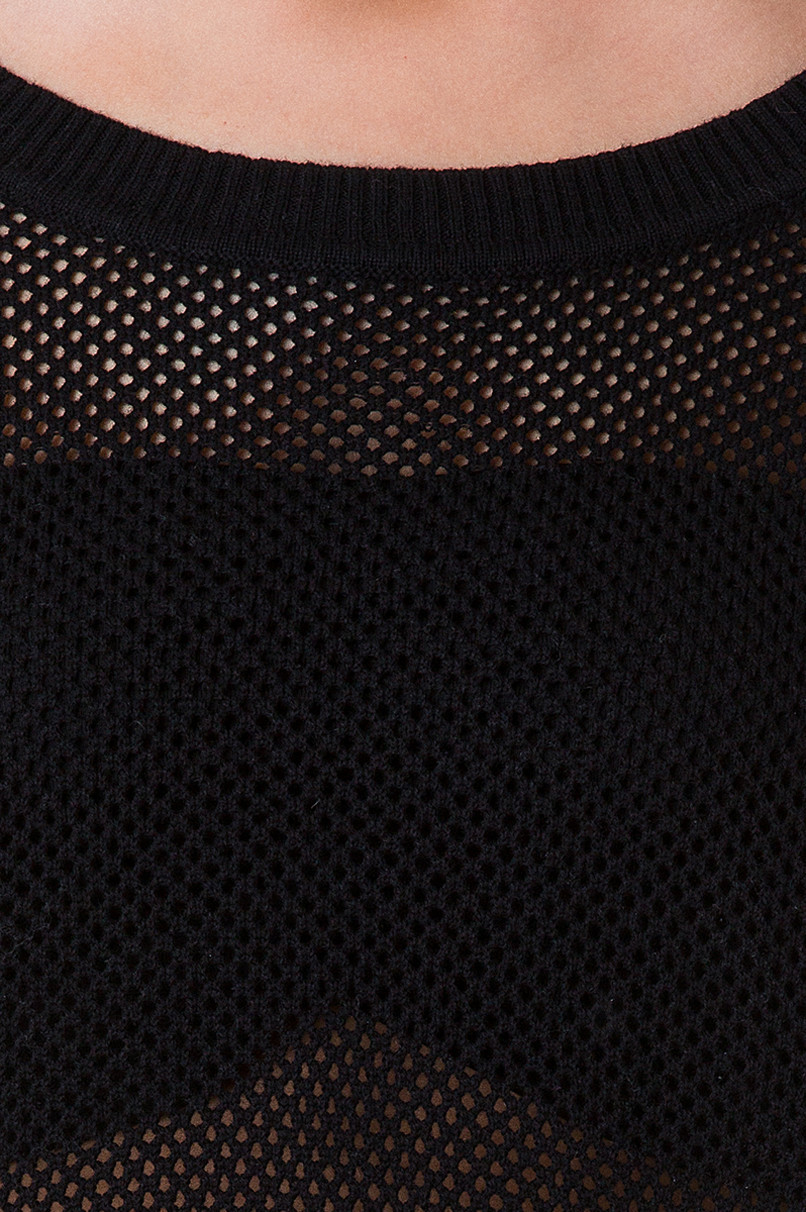 Tally Weijl fekete necc pulóver 2014.4.10 #46149 fotója
