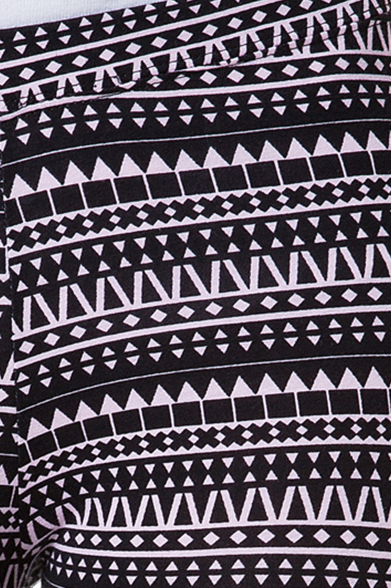 Tally Weijl fekete geometrikus mintás leggings 2014.6.9 fotója