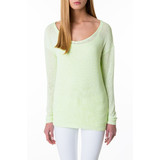 Tally Weijl zöld könnyű kötött pulcsi