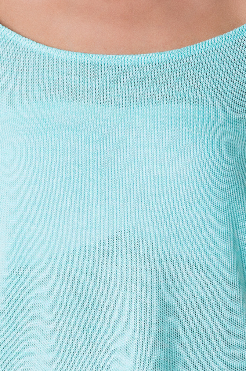 Tally Weijl vékony kék kötött pulóver 2014.7.4 #46204 fotója