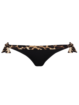 New Yorker fekete leopárdos bikini alsó