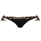 New Yorker fekete leopárdos bikini alsó