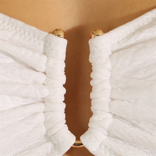 Pimkie fehér jacquard mintás bikini felső 2014.3.29 #48321 fotója