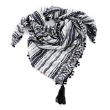 Camaieu feket-fehér női sál kép