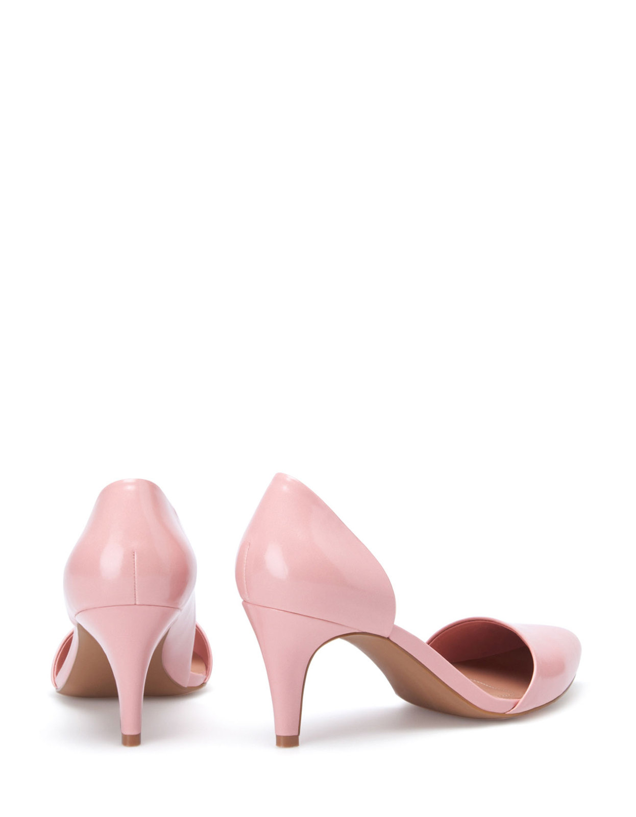 Stradivarius rózsaszín magassarkú cipő 2014 fotója